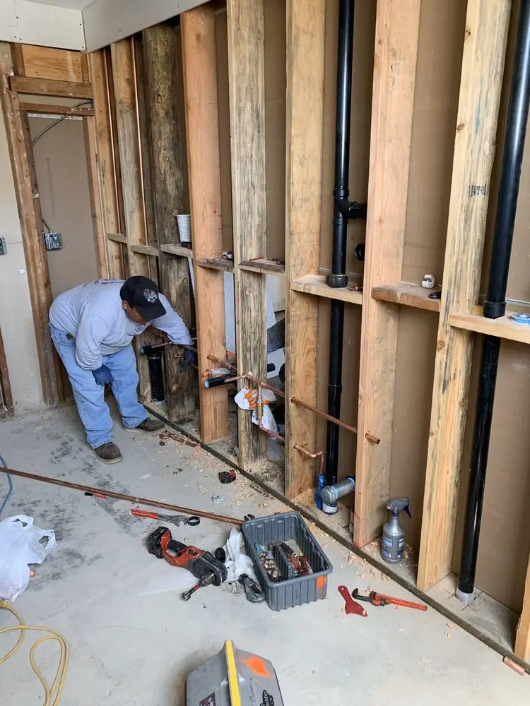 Commercial rough-in plumbing for Commercial Plumbing in Thomasville